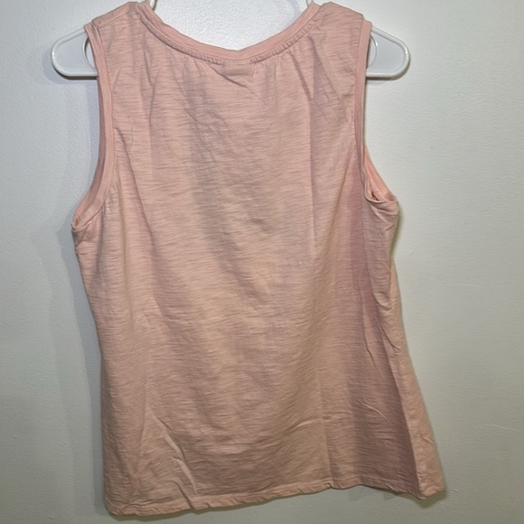 Disney Parks Women’s Just Add Waves Tropical Floral Tank Pink Size Large - Picture 2 of 4